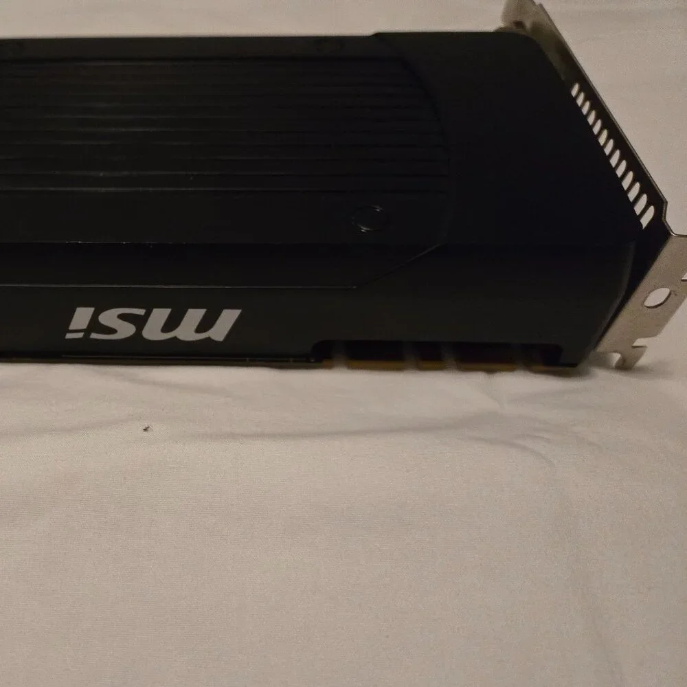 MSI NVIDIA GeForce GTX 760 GDDR5 2GB Graphics Card - Used for parts non working